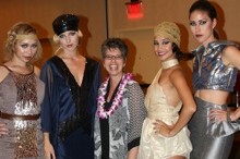 Dean Gallo with Fashion Show models